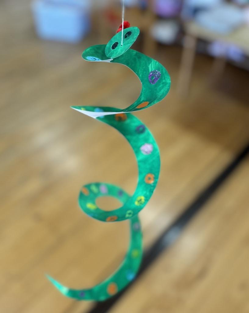🐍へビの製作🐍